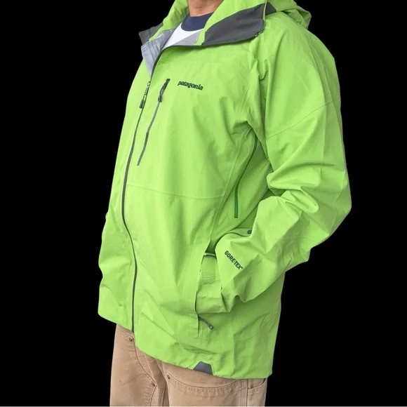 Patagonia Calcite Rain Jacket Goretex Waterproof Men’s Large - Picture 5 of 11